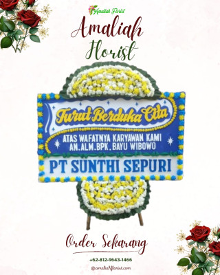 Papan Bunga Duka di Antasan Kecil Timur